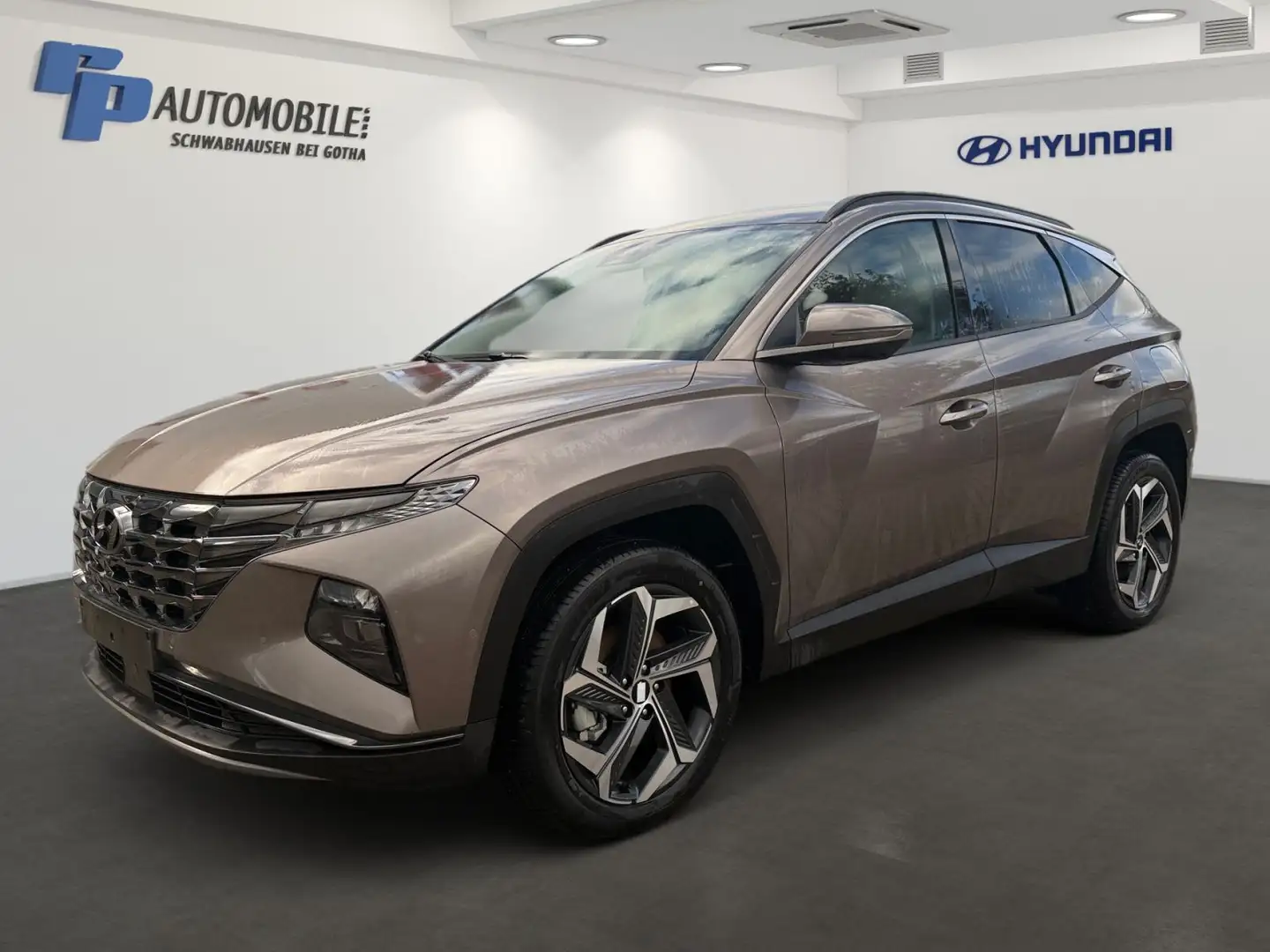 Hyundai TUCSON 1.6 T-GDi HEV 6-AT 4WD PRIME ECS, Assist. Beige - 1