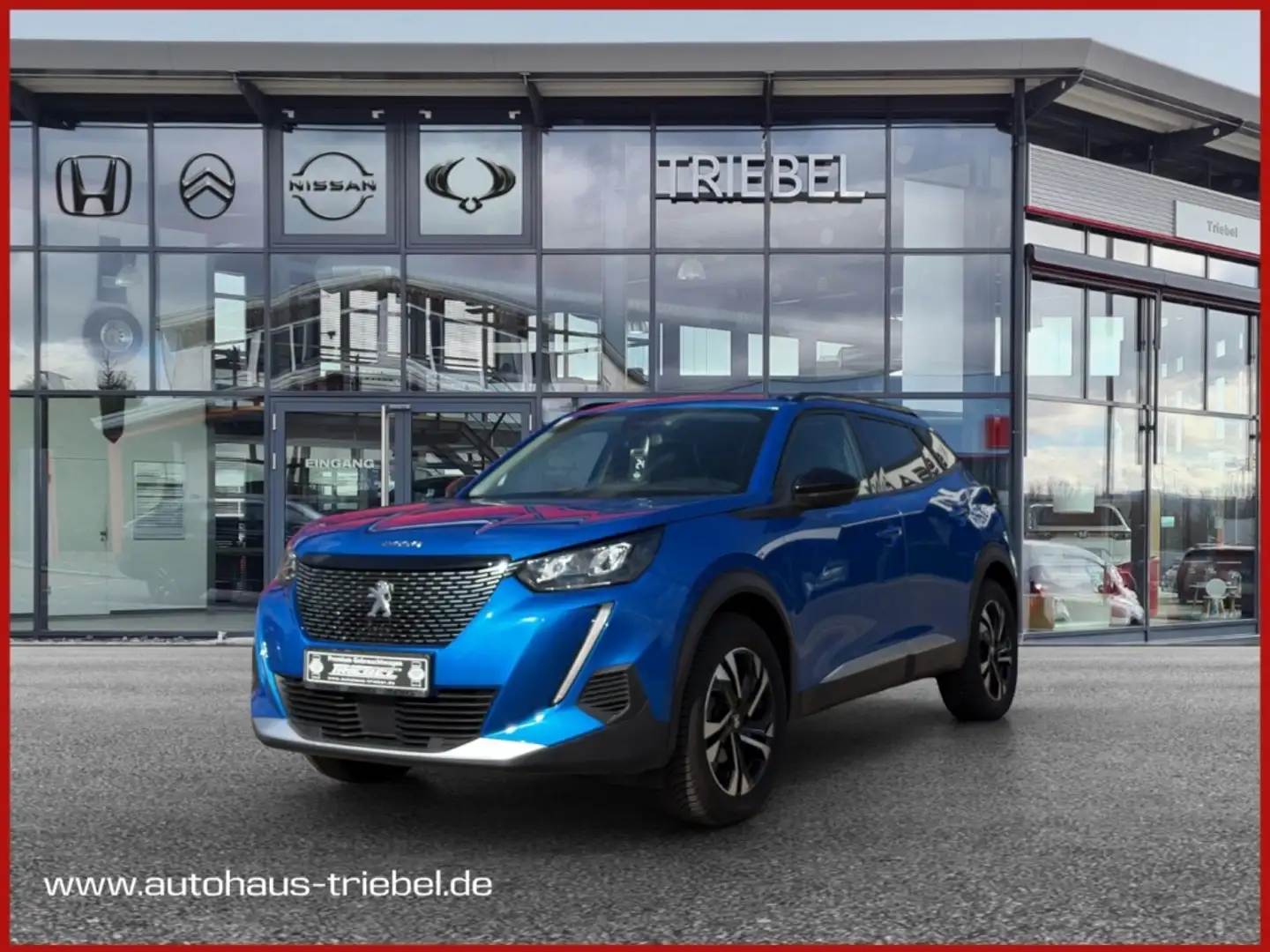 Peugeot 2008 Allure Pack 1.2 PT100 °LED°AACRFK°PDC° Bleu - 1