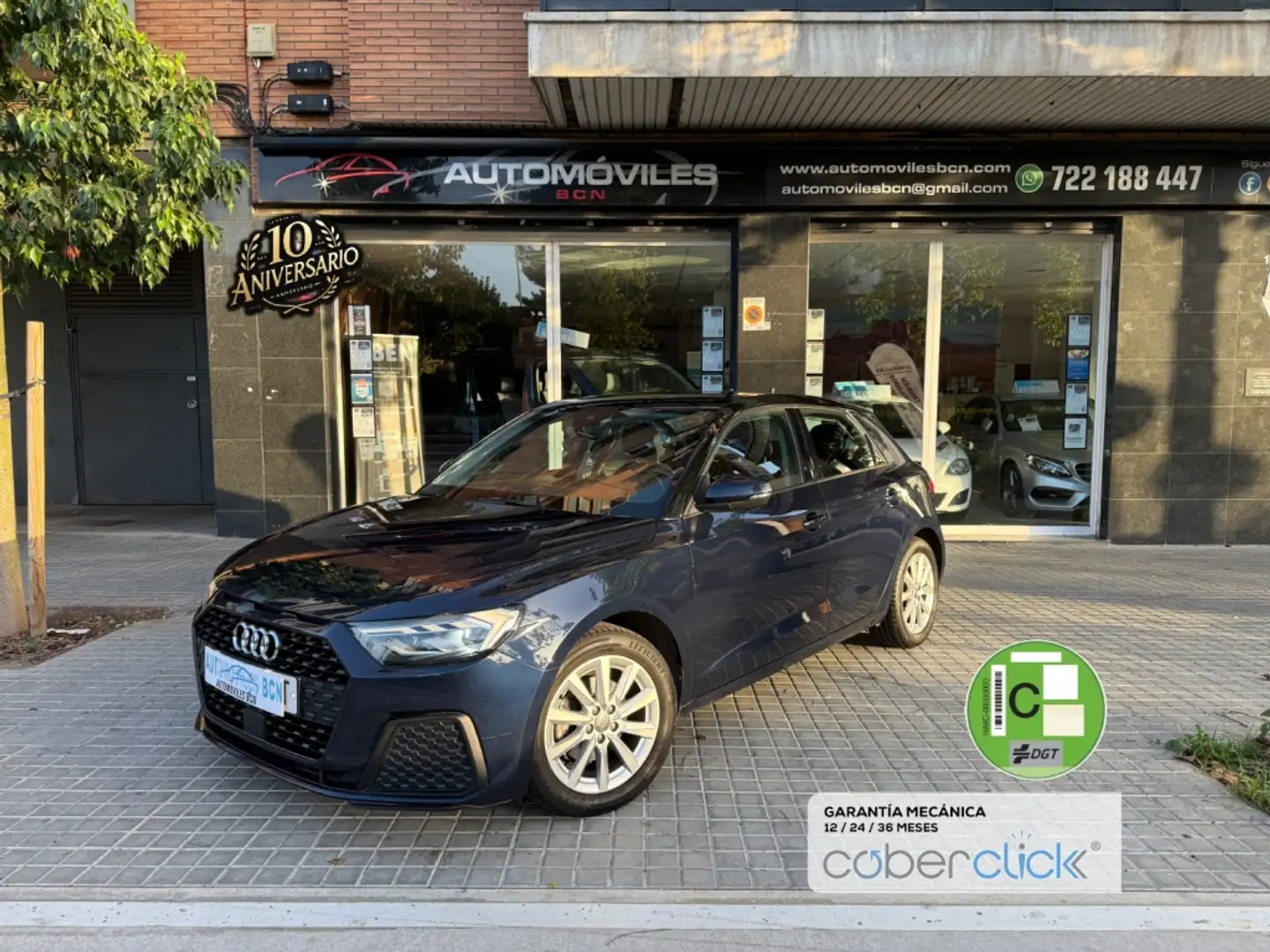 Audi A1 Sportback 30 TFSI Advanced Bleu - 1