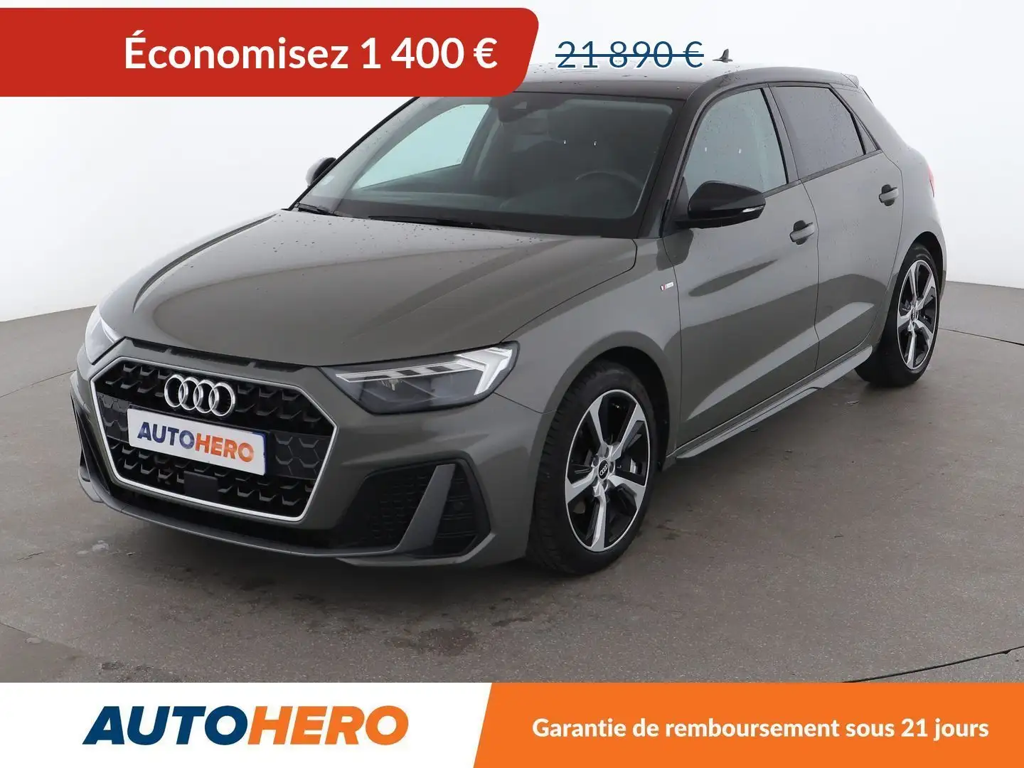 Audi A1 Sportback 30 TFSI S Tronic 7 Gris - 1