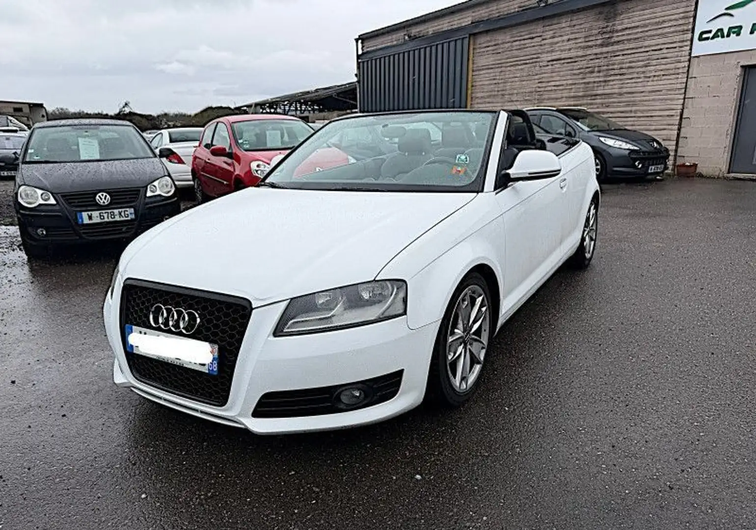 Audi A3 CABRIOLET 1.8 TFSI 160CH AMBITION LUXE S TRONIC 7 Blanc - 1