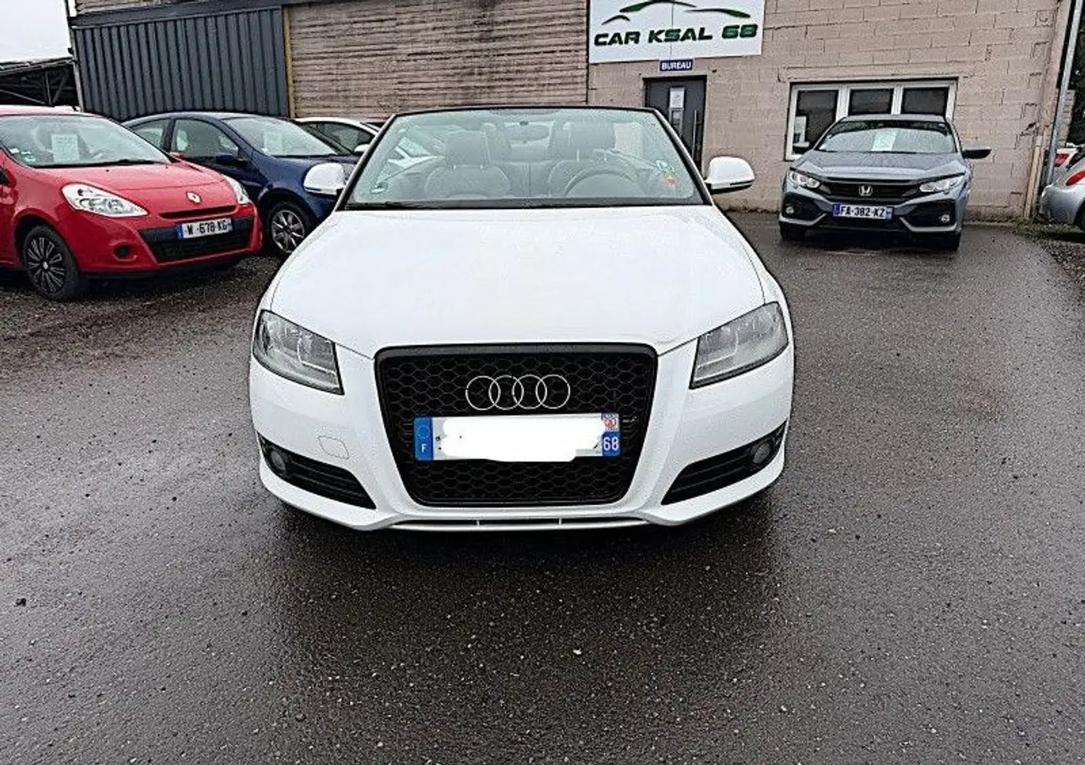 Audi A3 CABRIOLET 1.8 TFSI 160CH AMBITION LUXE S TRONIC 7 Blanc - 2