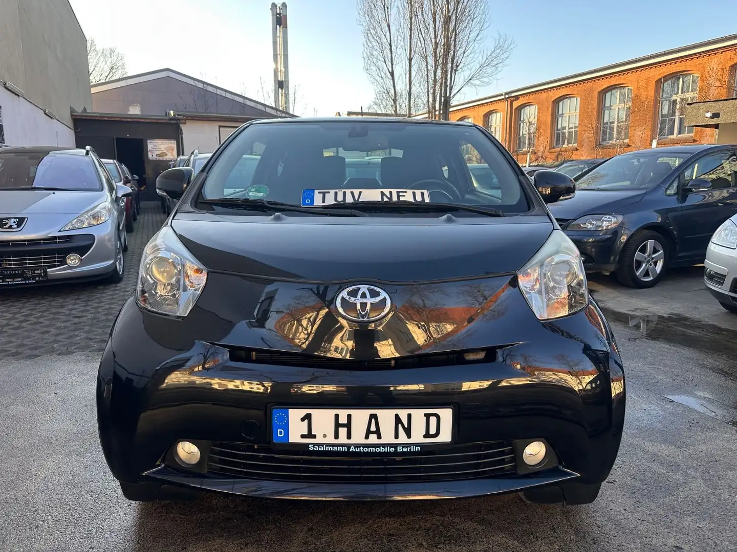 Toyota iQ iQ +*2.Hand*S.Heft*Klima*8 x bereift Negro - 2