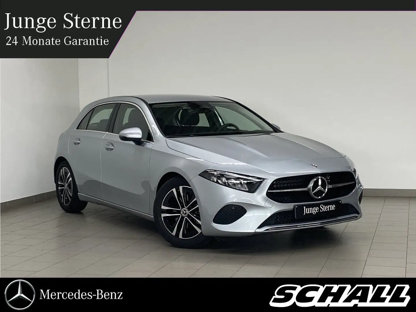 Mercedes-Benz A 180 PROGRESSIVE+MEMORY+KEY+KAM+VOR-DIST+LENKHZ Silber - 1