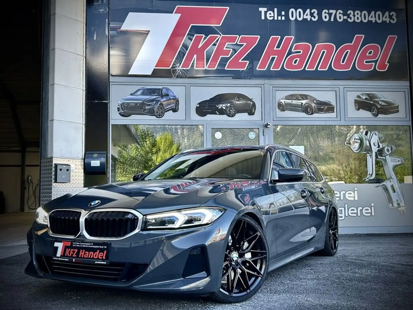 BMW 330 d xDrive ''KW-Gewinde-20-Zoll'' Grau - 1