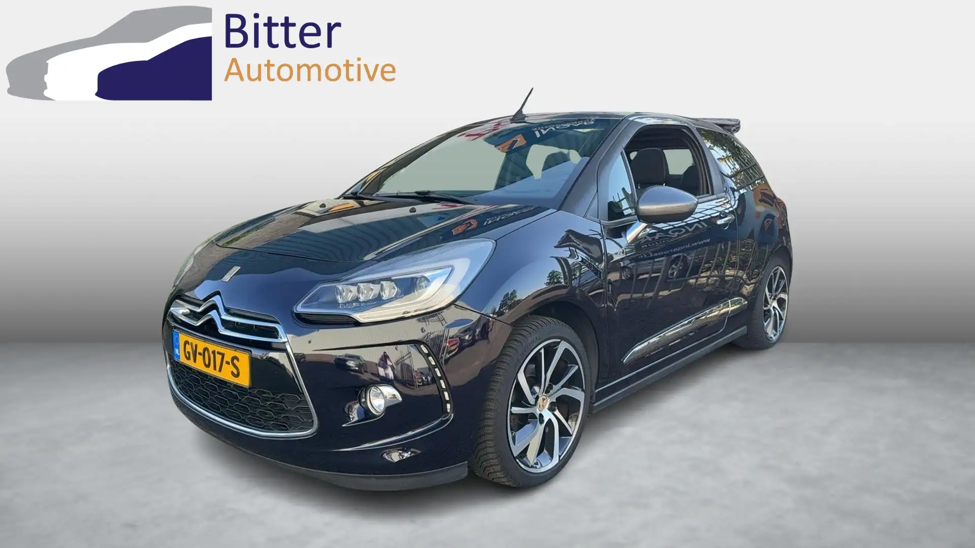 DS Automobiles DS 3 Cabrio 1.2 PureTech 1955 Dealer onderhouden Bleu - 1