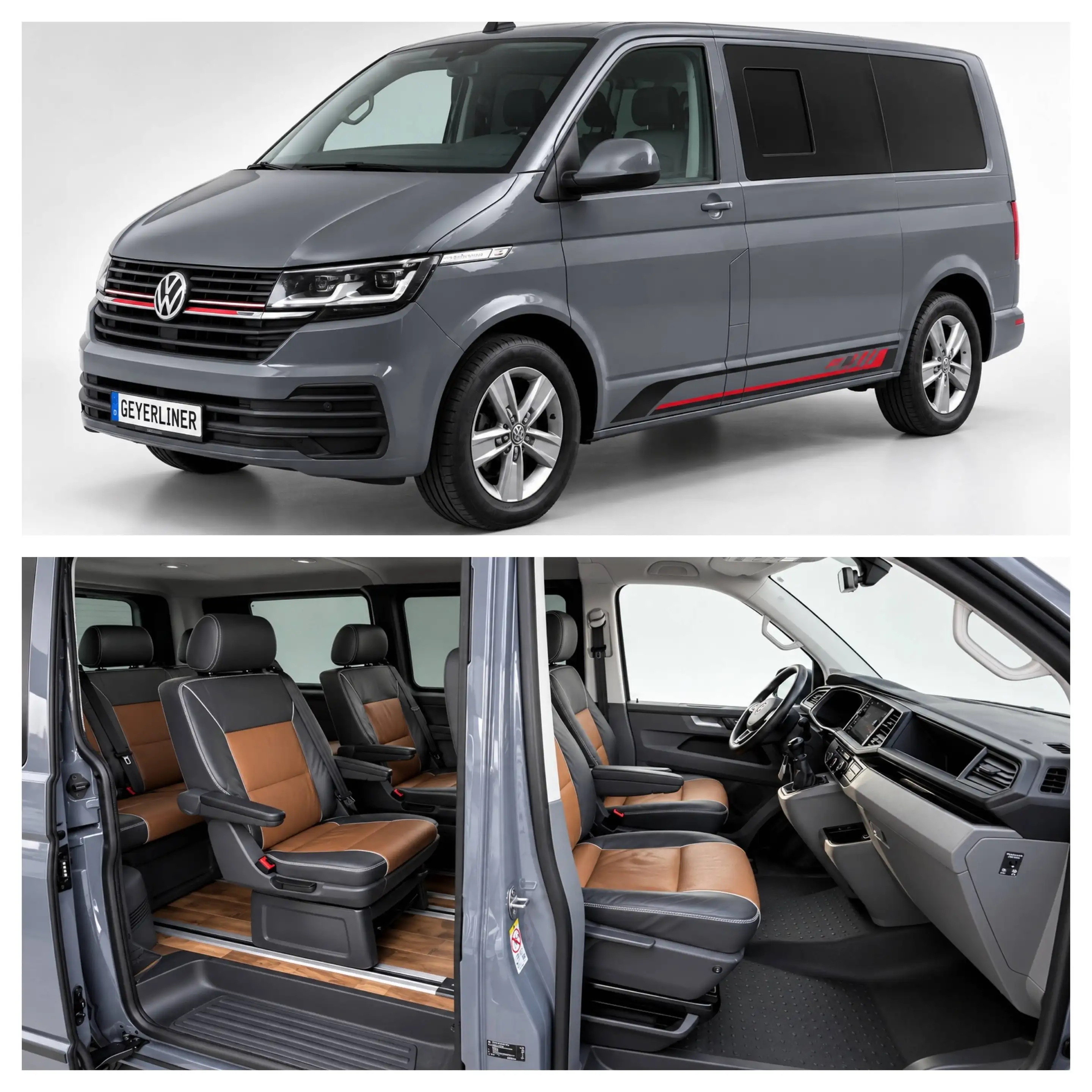 Volkswagen T6.1 Multivan PANAMERICANA-SITZGRUPPE *ELEKTROBLOCK 230V