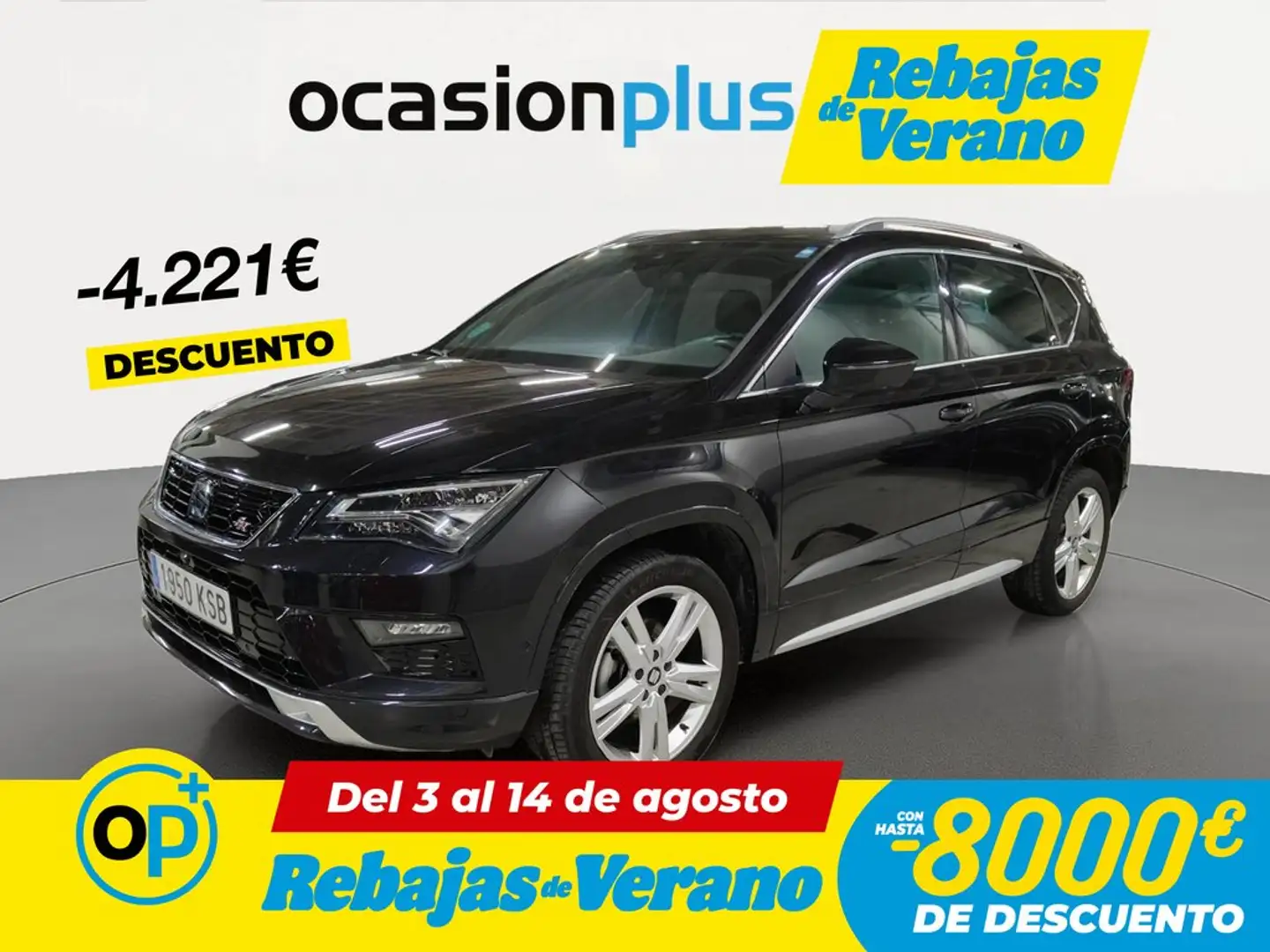 SEAT Ateca 1.5 EcoTSI S&S FR DSG7 Negro - 1