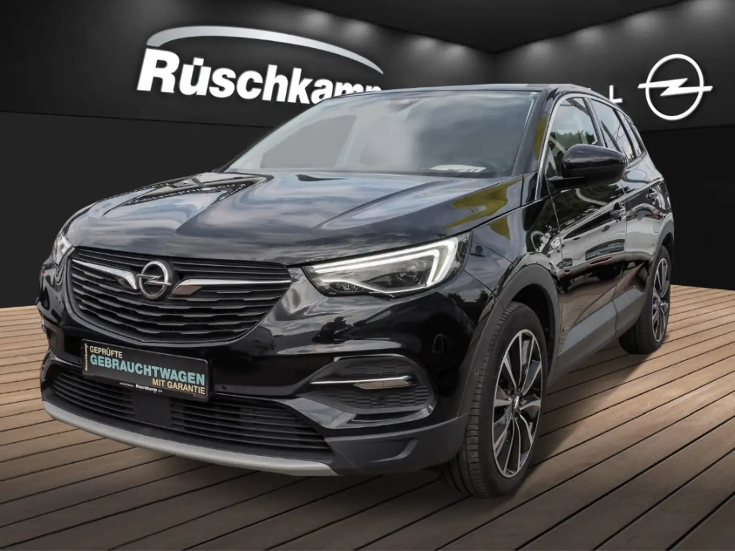 Opel Grandland X INNOVATION Plug-in-Hybrid 4 1.6 ab.AHK RückKam Vol Schwarz - 1