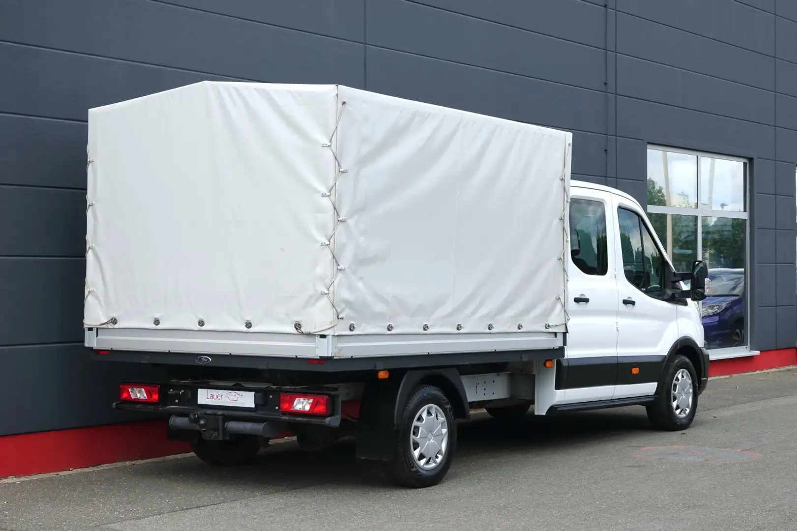 Ford Transit FT 350 2.0 TDCi L3 AWD 4x4 AHK 7 Sitzer Weiß - 2