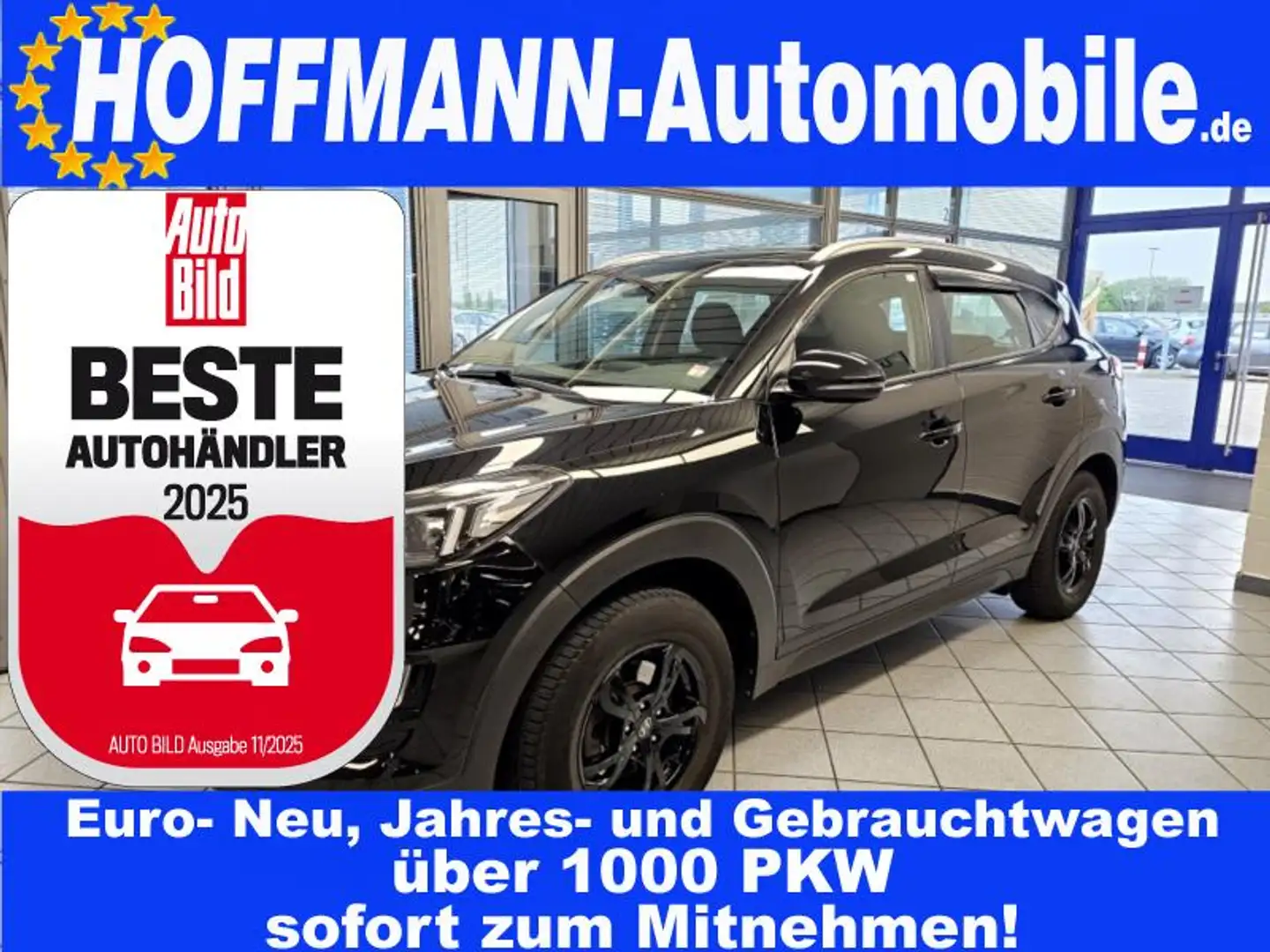 Hyundai TUCSON Style, PDC,App-Connect,Sitzheizung Schwarz - 1