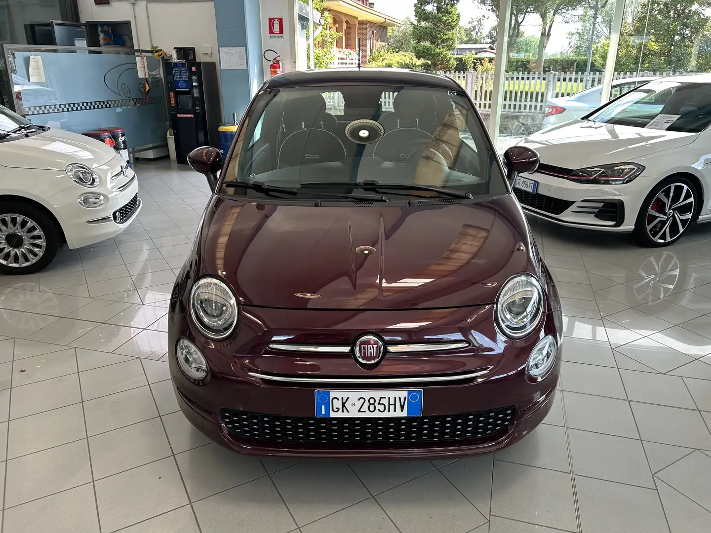 Fiat 500 500 1.2 Pop Dualogic Fialová - 2