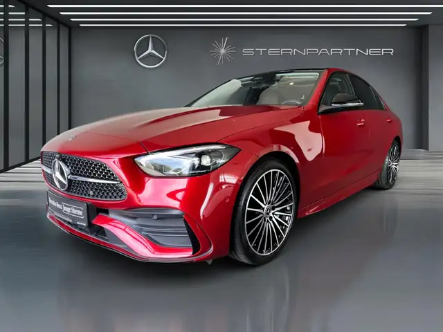 Mercedes-Benz C 300 AMG+MBUX+Night+Ambiente+Designo+CarPlay