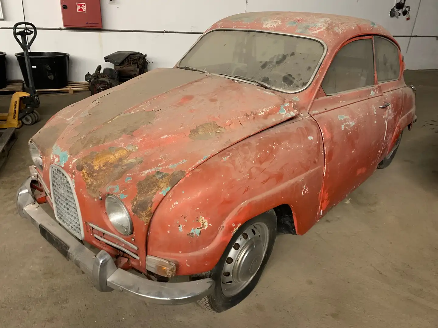 Saab 96 Monte Carlo chassis Rot - 2