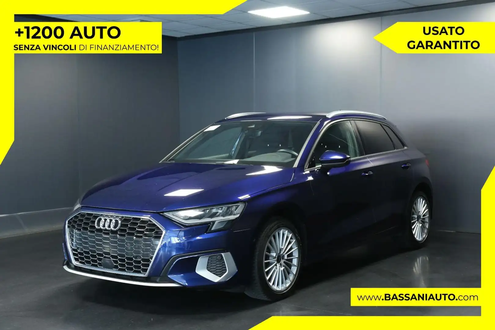 Audi A3 SPB 35 TDI 150CV S tronic Business Advanced Blu/Azzurro - 1