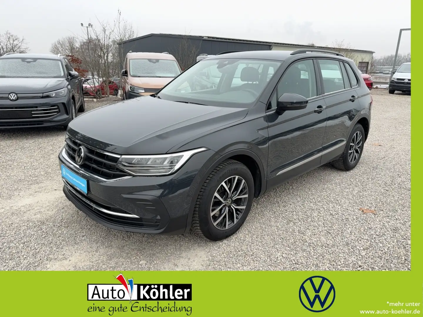 Volkswagen Tiguan TSi Life AHK/ Black/AHK/ACC/LED/PDC Grau - 1