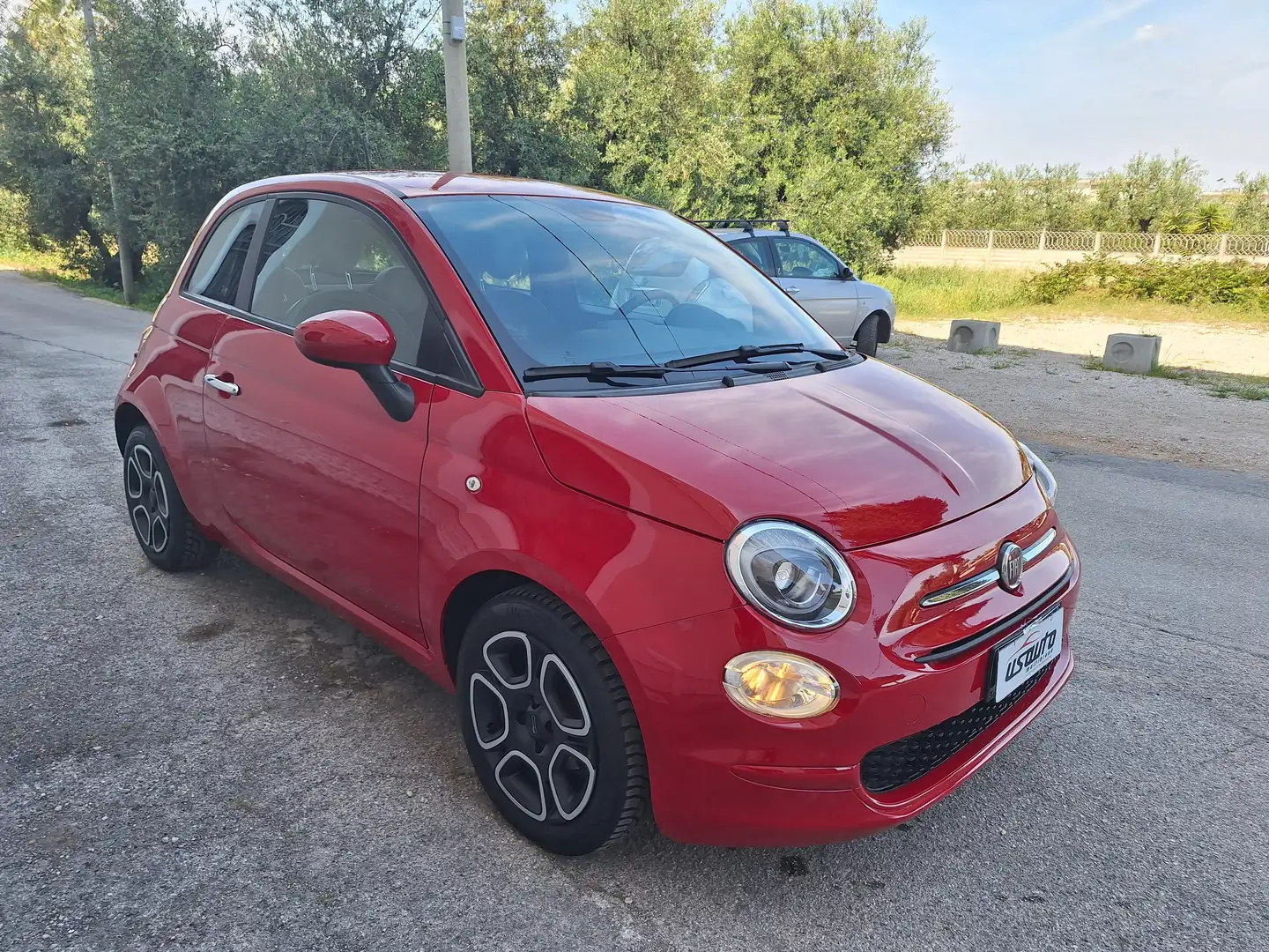 Fiat 500 1.2 benzina 2019 Rosso - 2