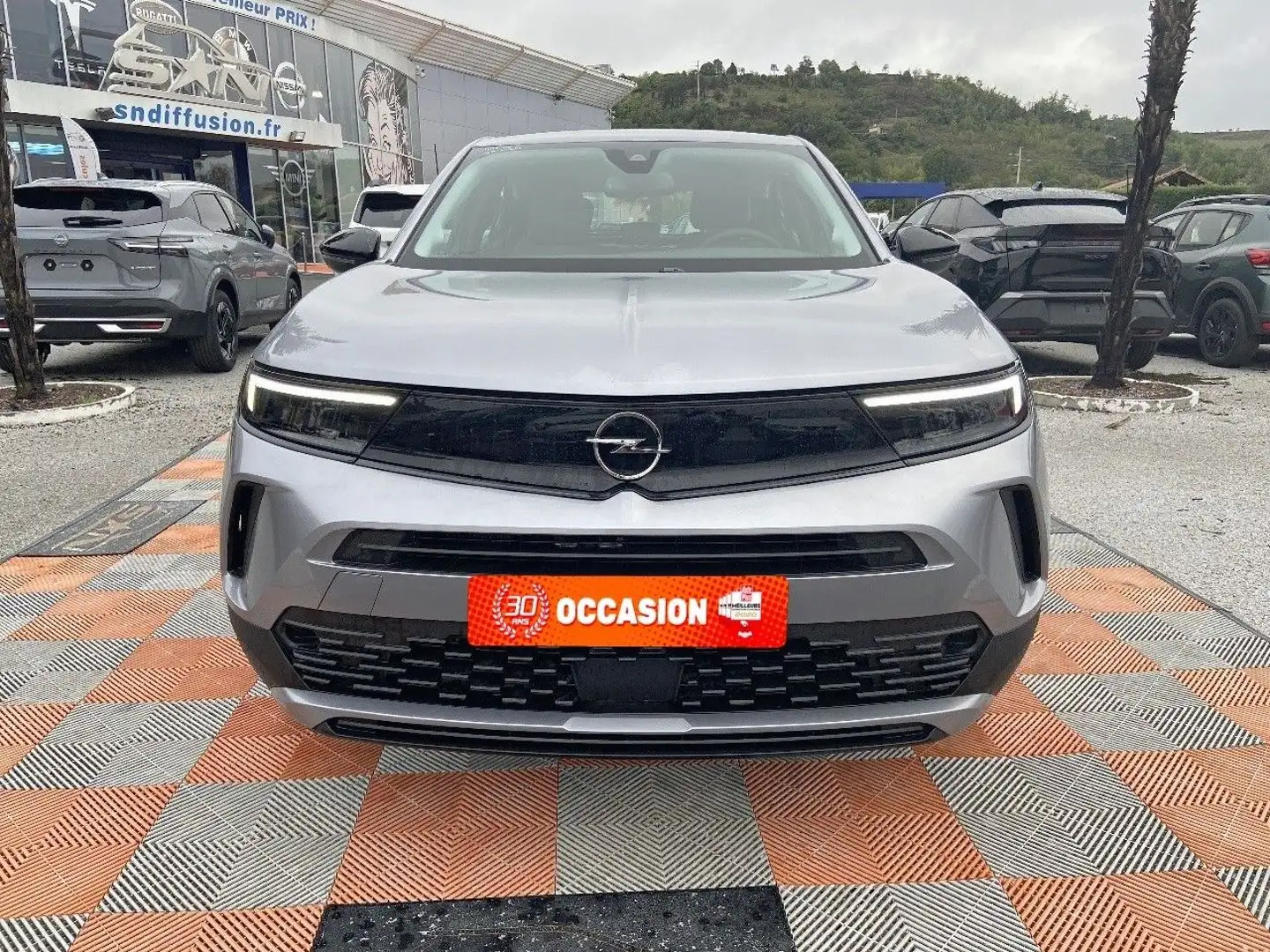 Opel Mokka 1.2 TURBO 130 BVA8 ELEGANCE Caméra Gris - 2