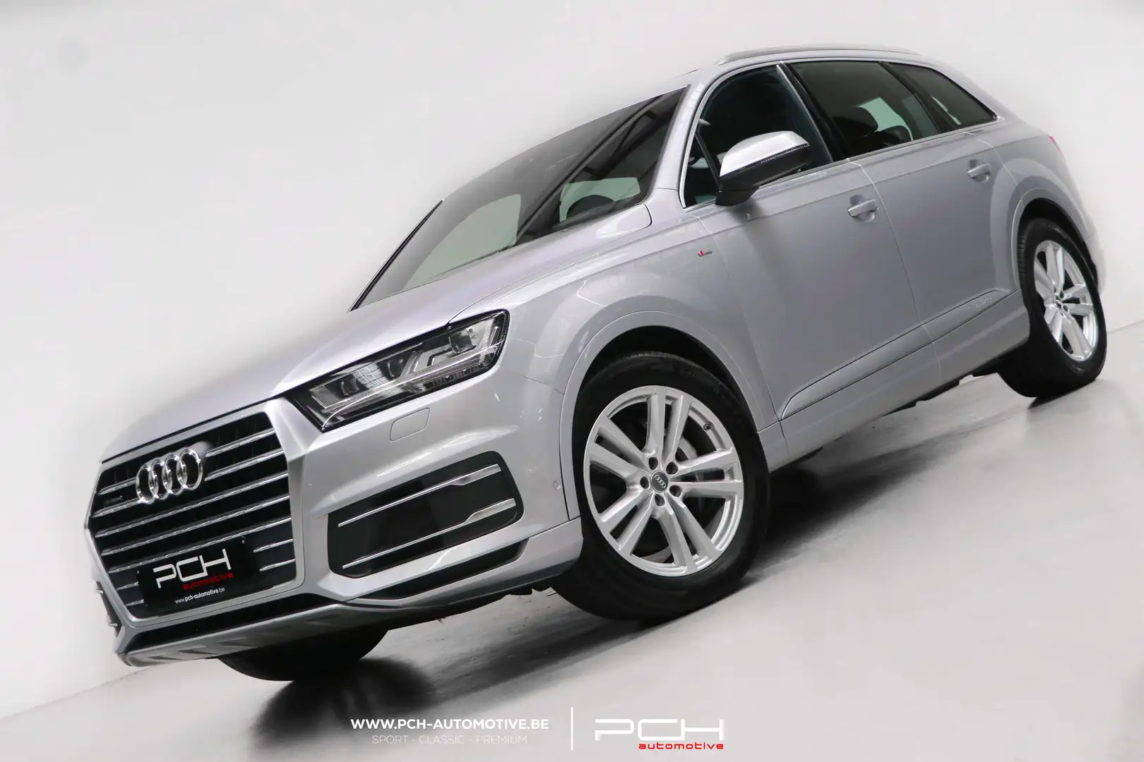 Audi Q7 3.0 TDi Quattro S-Line - 7 Places - FULL - VAT Argent - 1