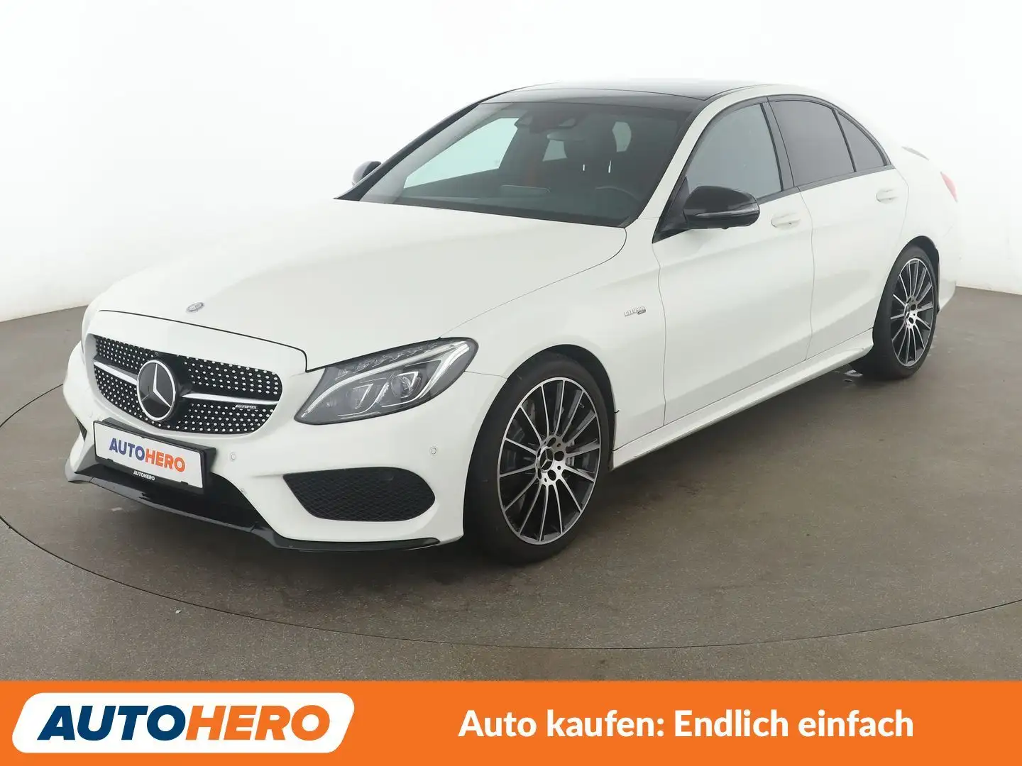 Mercedes-Benz C 43 AMG C 43 AMG 4Matic Aut.*HEAD-UP*BURMESTER*360CAM*ACC* Weiß - 1