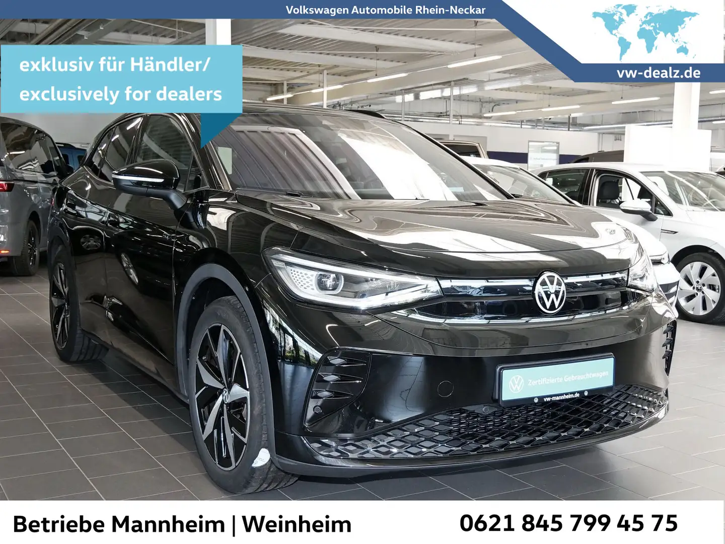 Volkswagen ID.4 GTX 4Motion 250kW GAR2030 Navi, PDC, IQ Lig Schwarz - 2