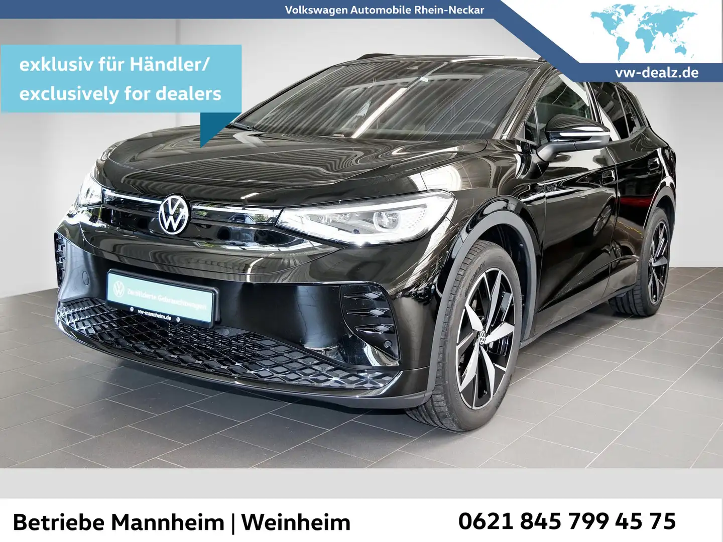 Volkswagen ID.4 GTX 4Motion 250kW GAR2030 Navi, PDC, IQ Lig Schwarz - 1