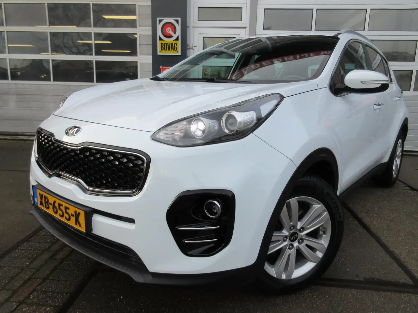 Kia Sportage 1.6 GDI DynamicLine / Navi / PDC/ LMV Blanc - 2