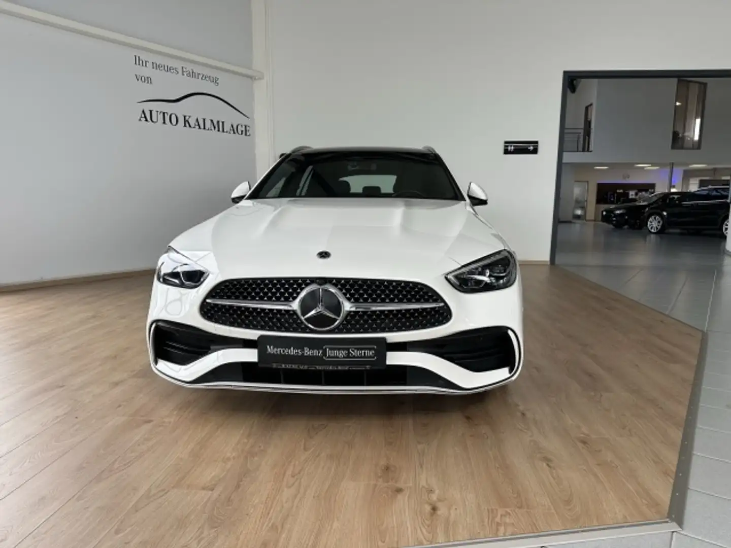 Mercedes-Benz C 220 C 220 d T AMG PANORAMA+AHK+DISTRONIC+HEAD-UP Navi Blanco - 2