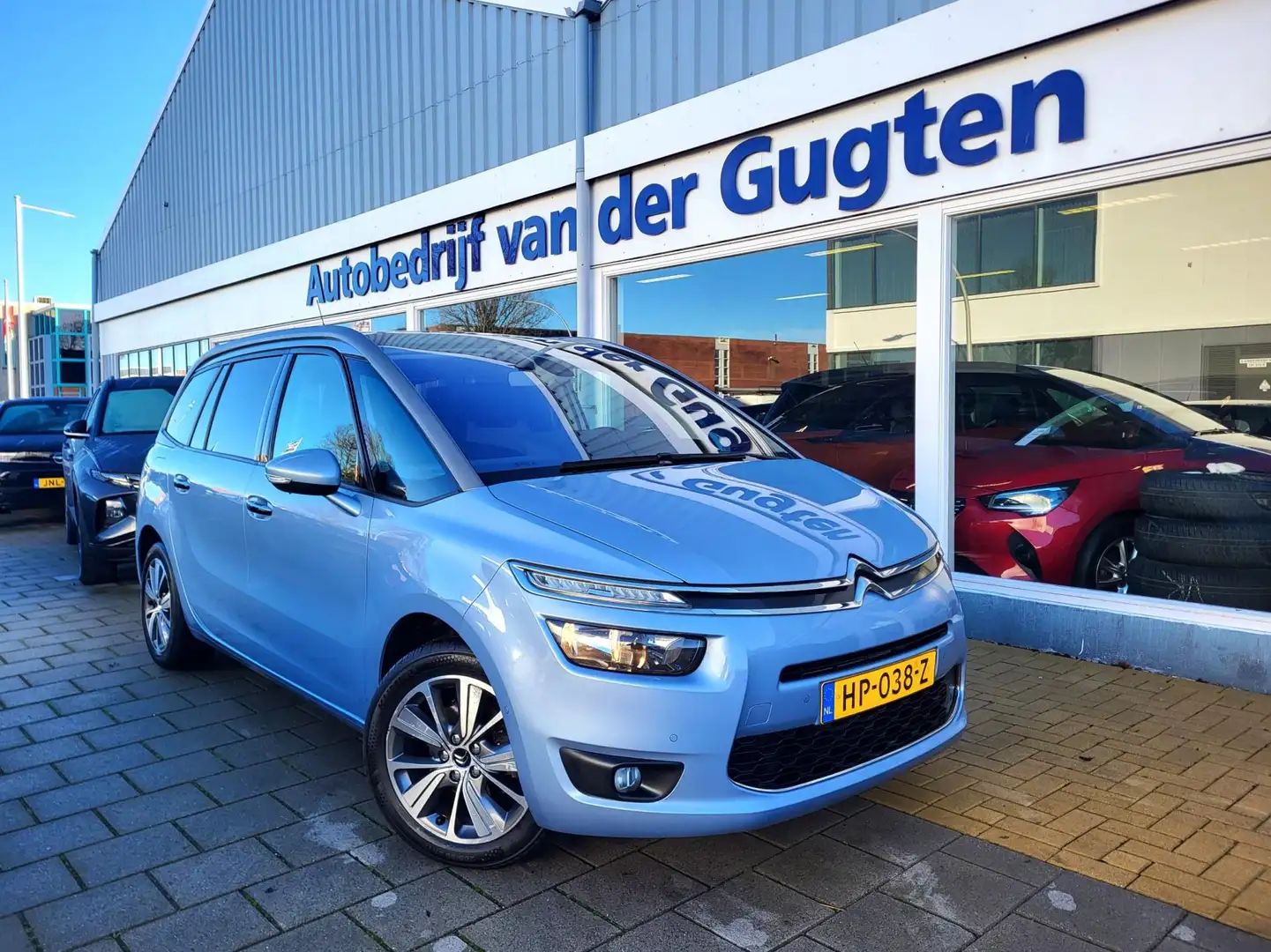 Citroen Grand C4 Picasso 1.2 PureTech Intensive / Trekhaak / Airco / Camera Bleu - 1