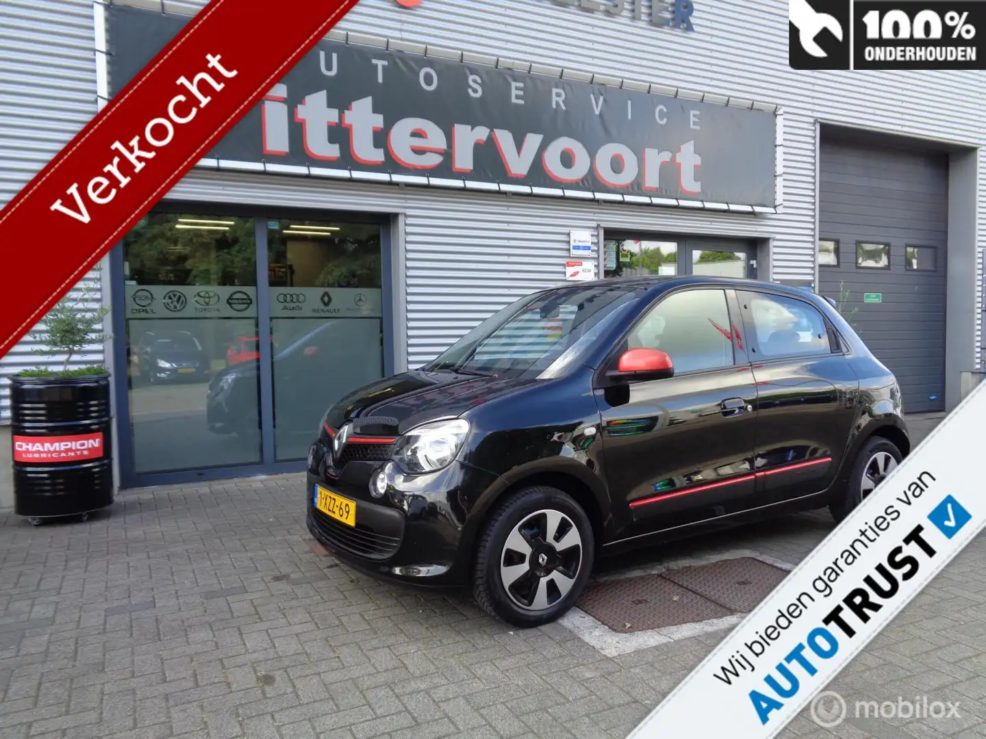 Renault Twingo 1.0 SCe Expression +cruise + airco + luxe Noir - 1