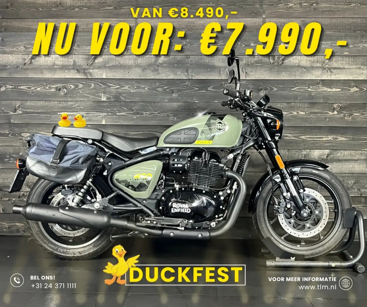 Royal Enfield SHOTGUN 650 Groen - 1