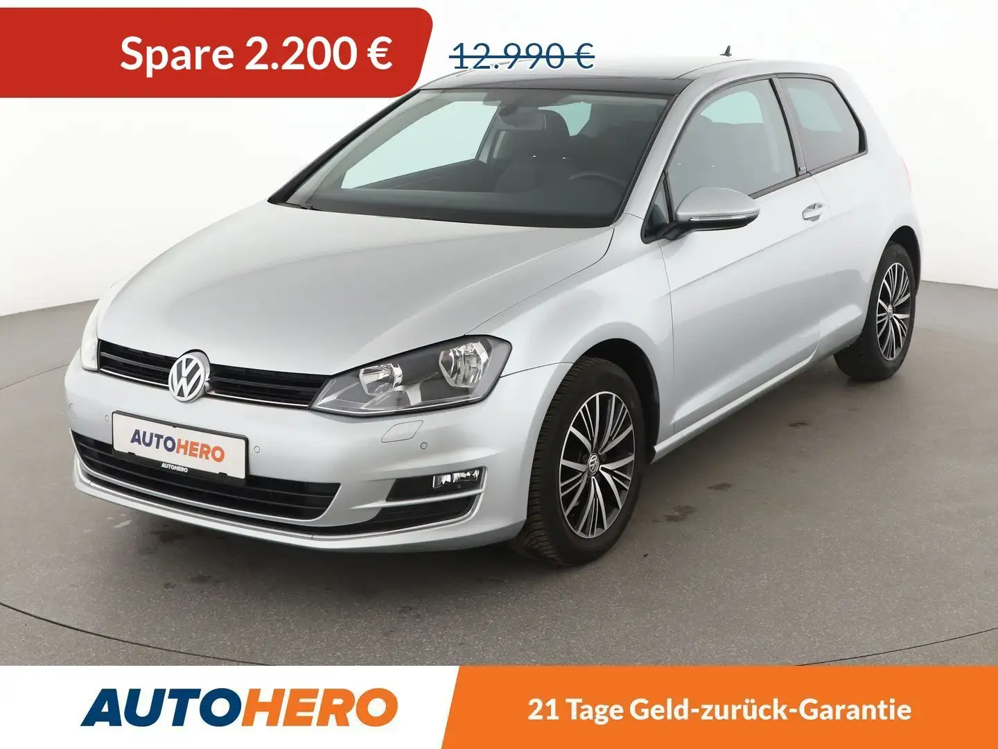 Volkswagen Golf 1.2 TSI Allstar BMT *TEMPO*PDC*SHZ*KLIMA* Silber - 1