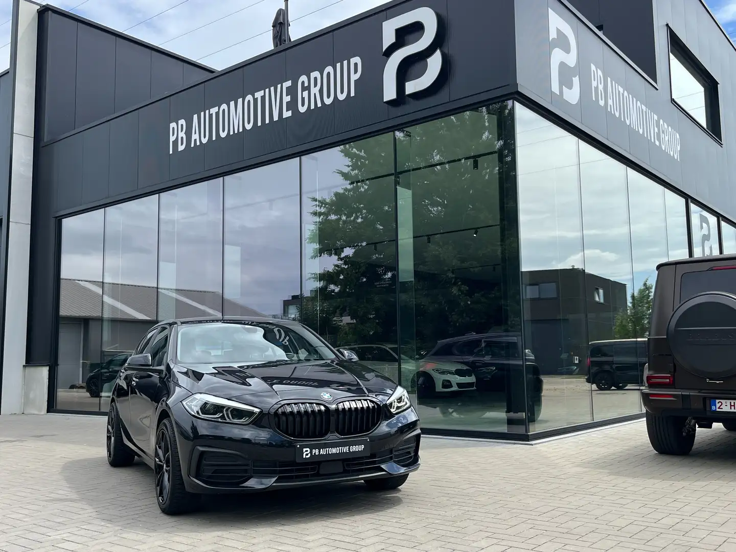 BMW 116 d Full Led-Navigatie-Bluetooth-Parkeersensoren-18" Noir - 1
