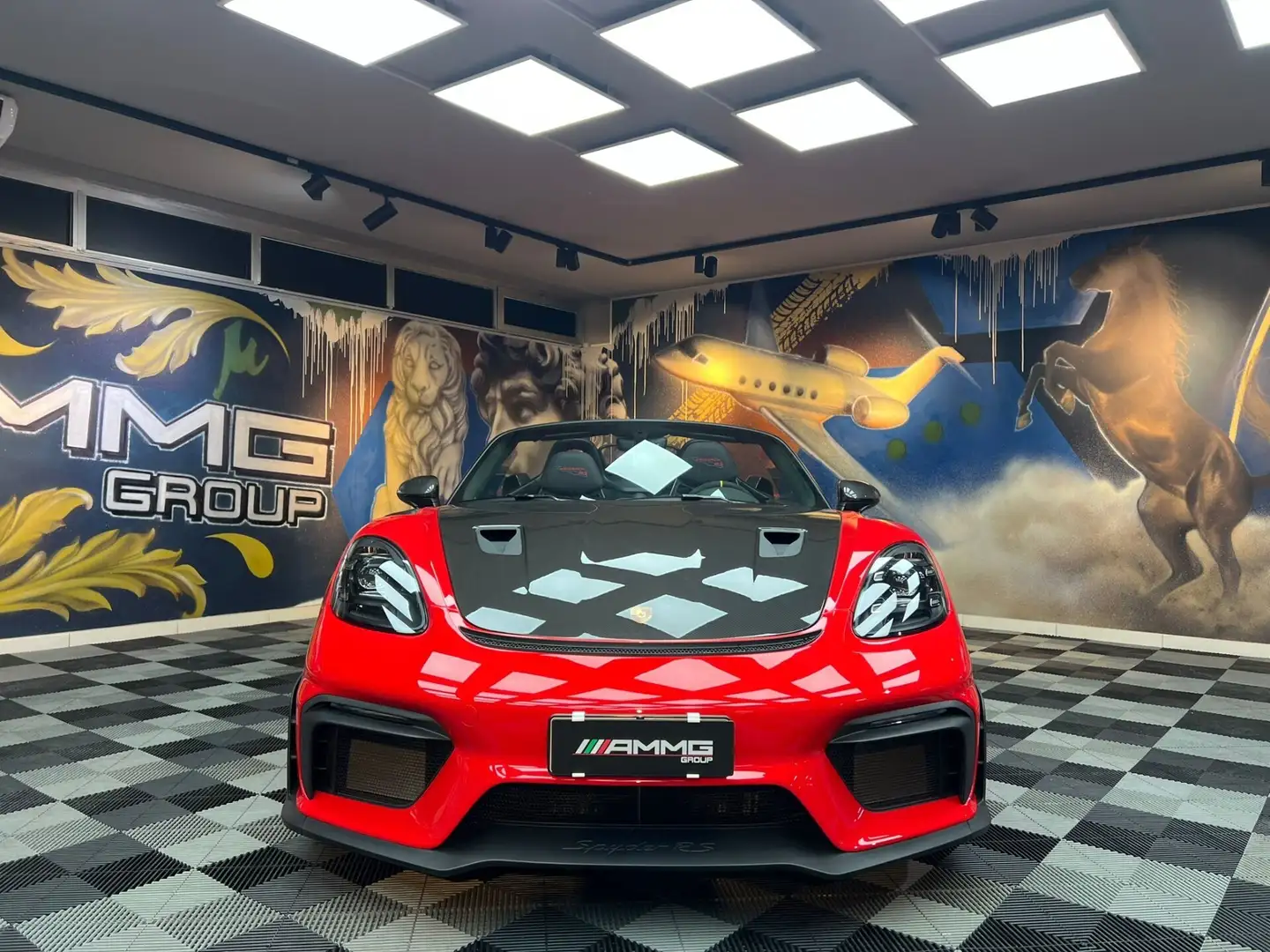 Porsche 718 Spyder 718 4.0 RS pdk WEISSACH PACK (718) Rouge - 2