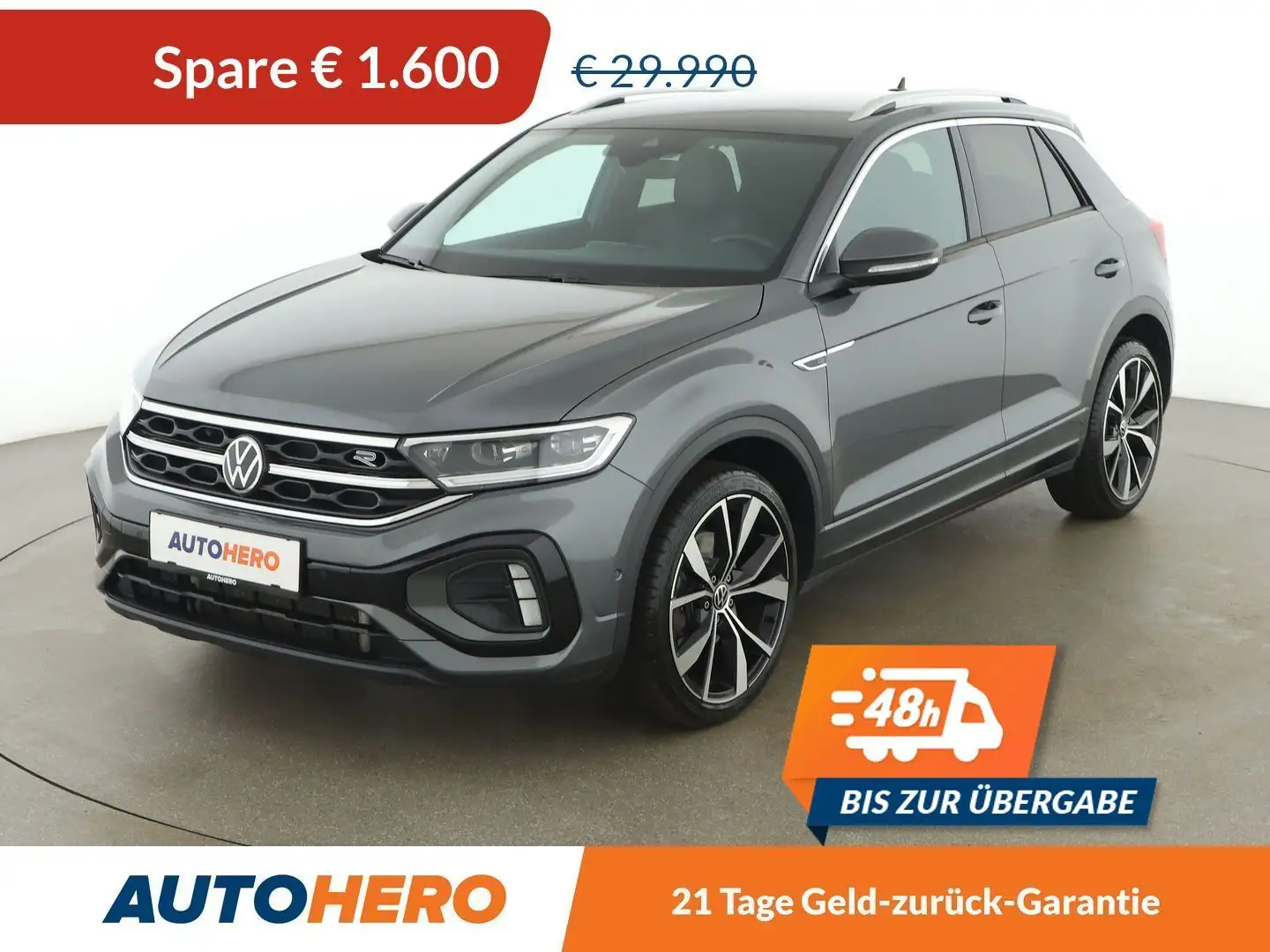 Volkswagen T-Roc 1.5 TSI ACT R-Line Grau - 1
