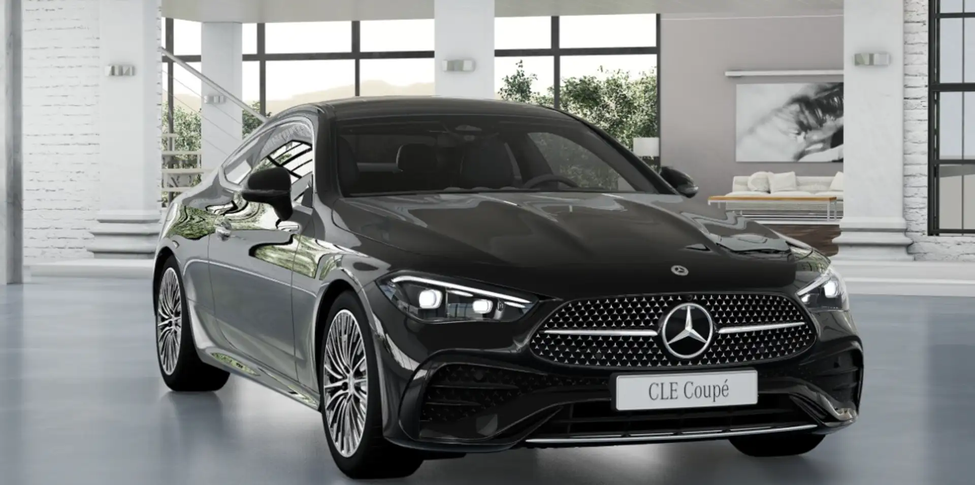 Mercedes-Benz CLE 200 Coupé Schwarz - 1