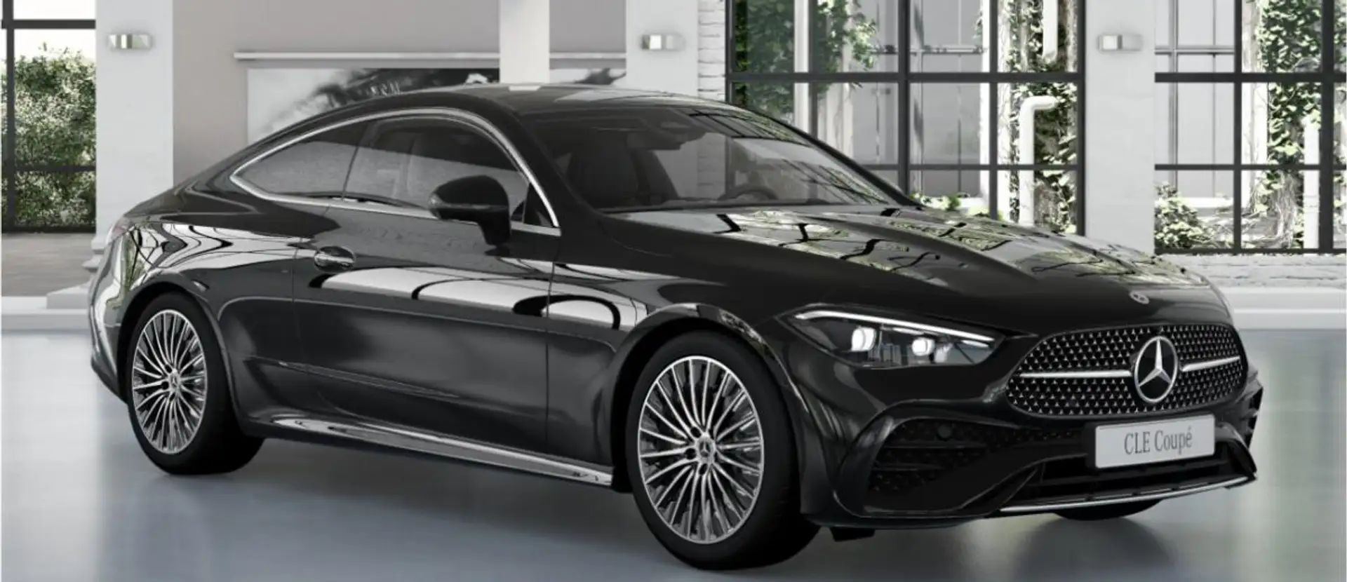 Mercedes-Benz CLE 200 Coupé Schwarz - 2