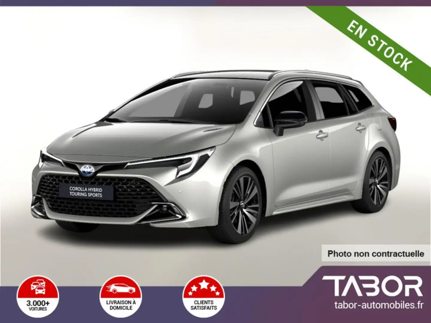 Toyota Corolla TS 1.8 Hybrid 140 CVT Teamplayer Argent - 1