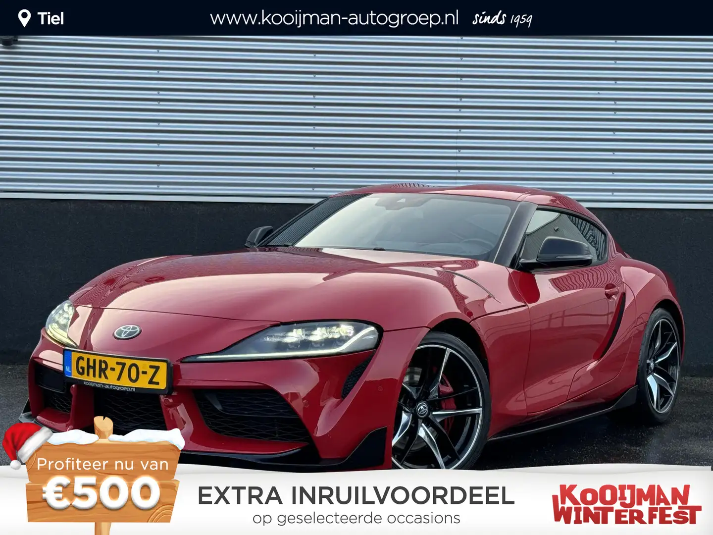 Toyota Supra 3.0 Legend Premium Full-option, Sportuitlaat, 6 Ci Rouge - 1
