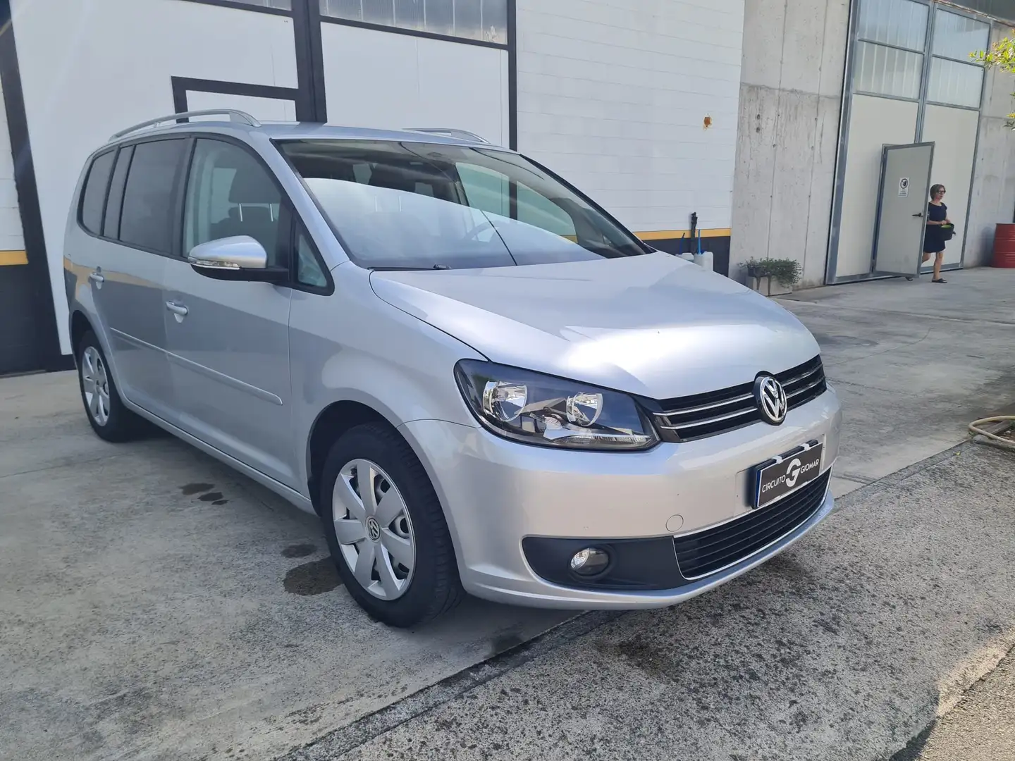 Volkswagen Touran Touran II 2010 1.4 tsi Comfortline ecofuel M 150cv Argento - 1