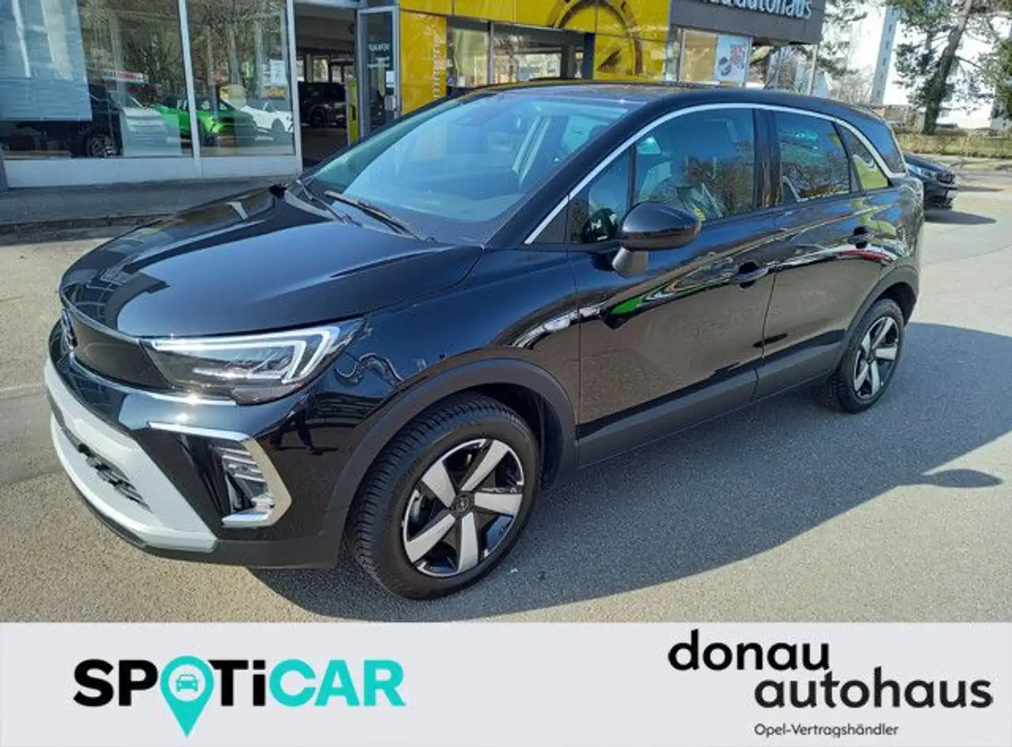 Opel Crossland X Crossland 1.2T AT6 Elegance Navi Kamera Sitzhzg Schwarz - 1