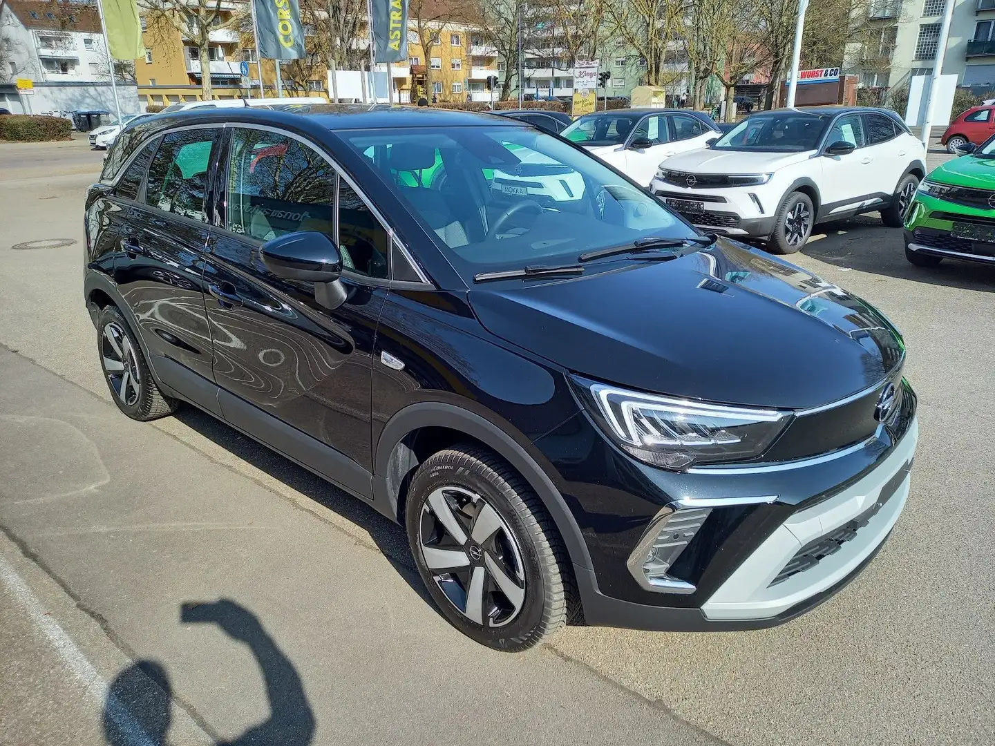 Opel Crossland X Crossland 1.2T AT6 Elegance Navi Kamera Sitzhzg Schwarz - 2