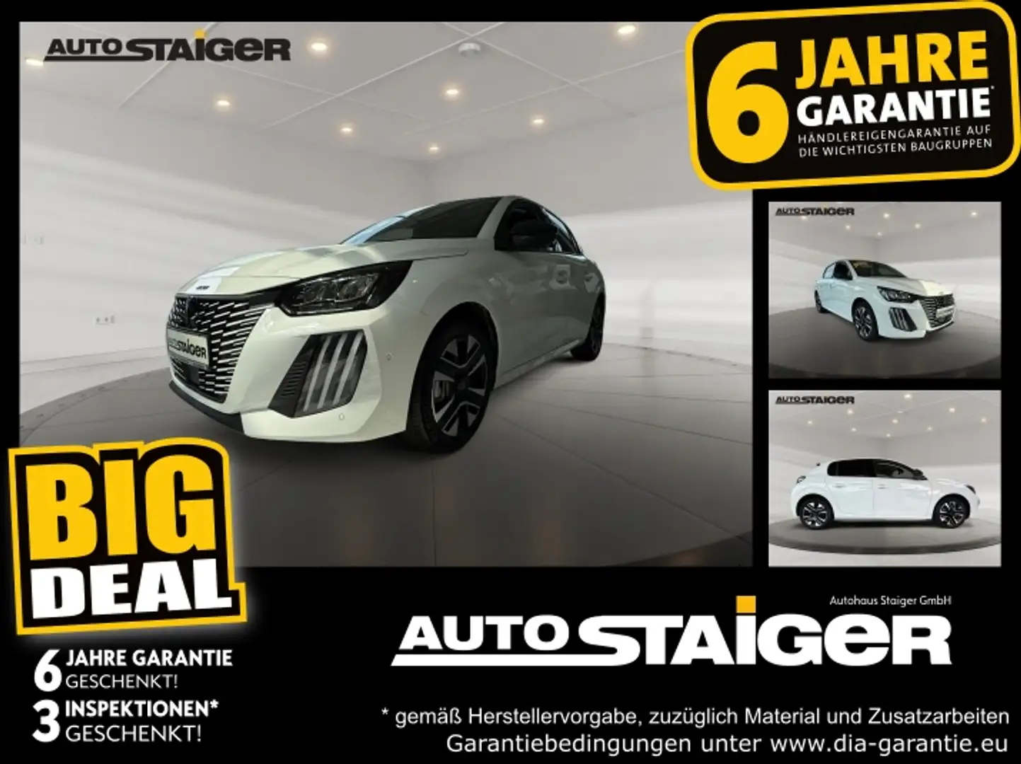 Peugeot 208 1.2 PureTech 100 Allure Wit - 1