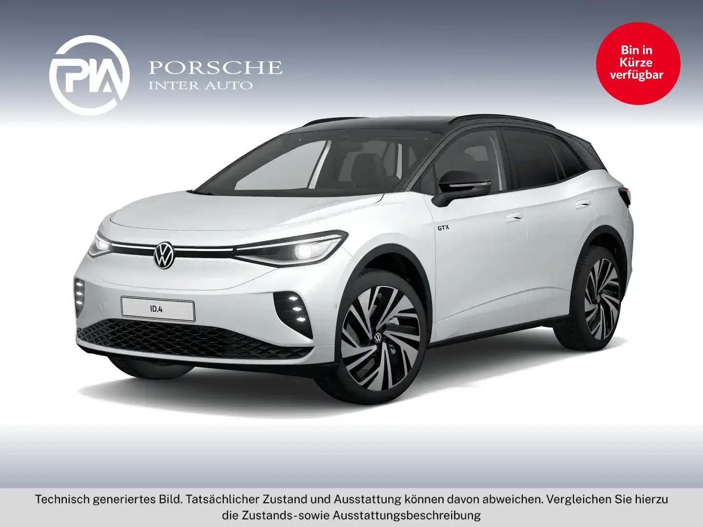 Volkswagen ID.4 GTX 4MOTION 220 kW Weiß - 1