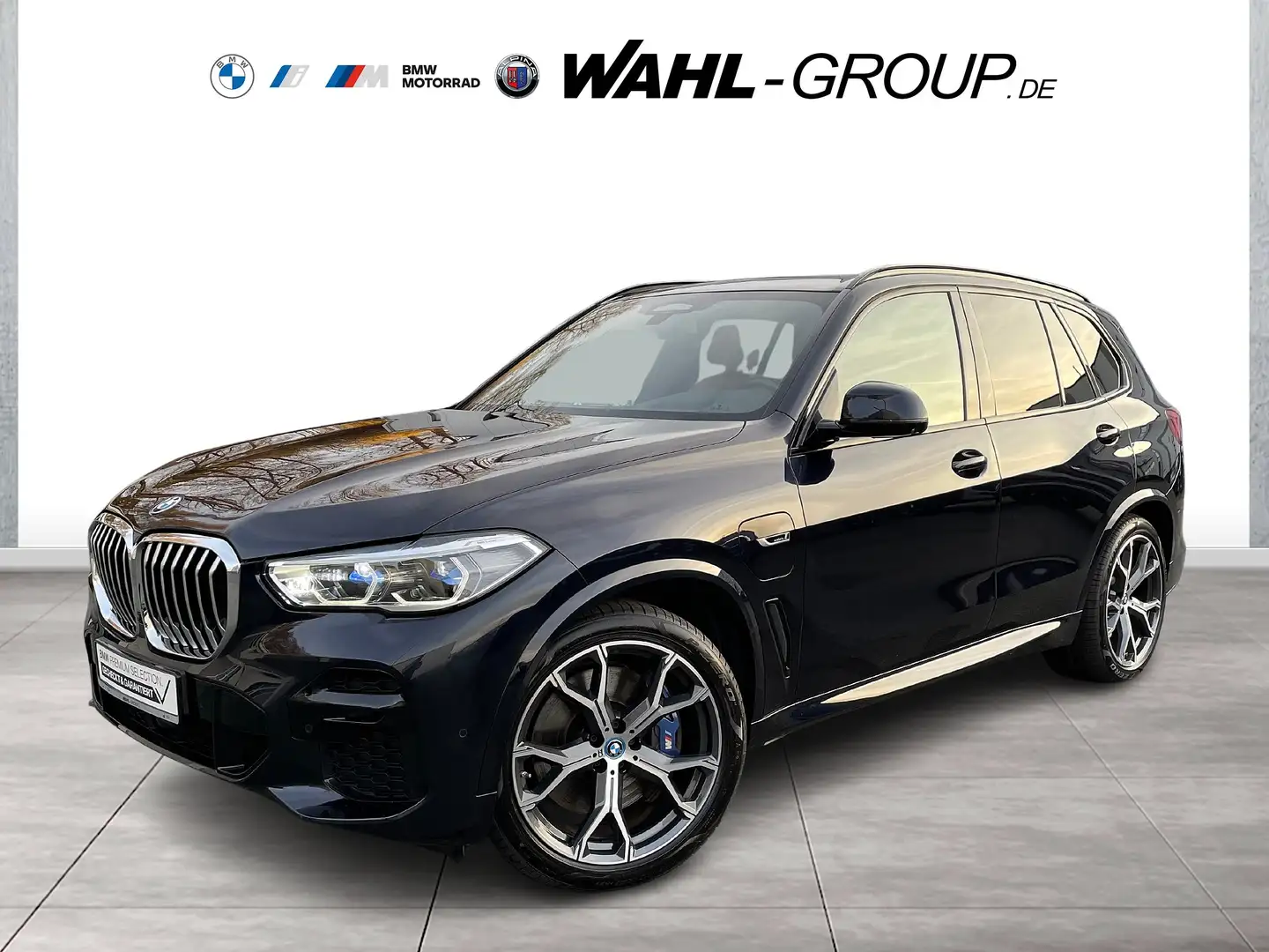 BMW X5 xDrive45e M SPORTPAKET HEAD-UP HIFI PANO AHK ALU 2 Schwarz - 1