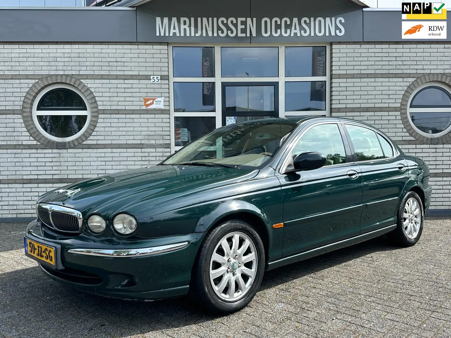 Jaguar X-Type 2.5 V6 Executive |Automaat|Pano,Leder,Trekh| Groen - 1