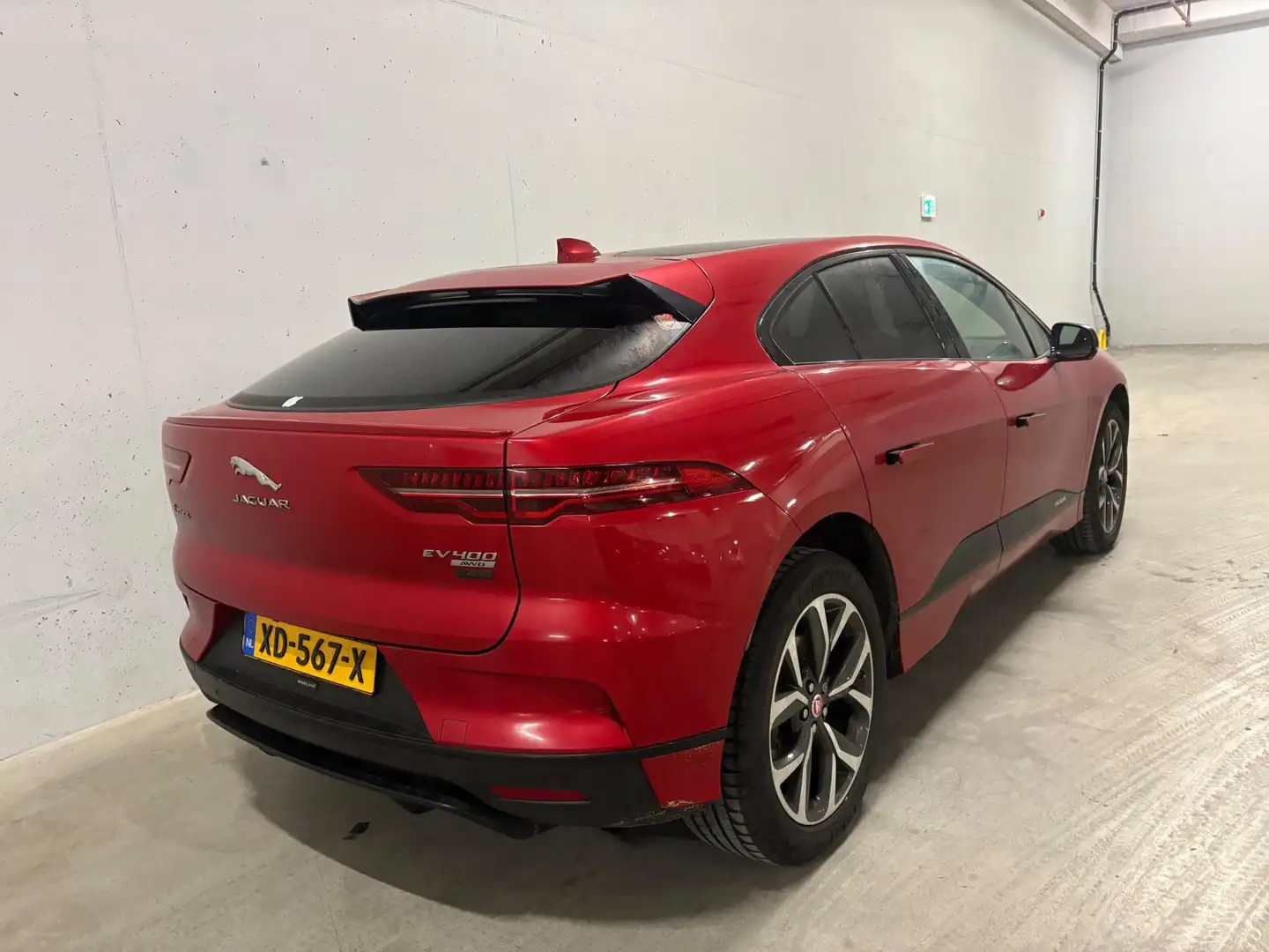 Jaguar I-Pace EV400 First Edition 90 kWh SOH 100% Pano Nieuwe Ac Rouge - 2