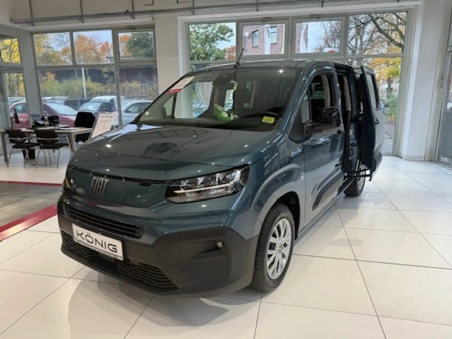 Fiat Doblo Kombi L1 1.5 BlueHDi 75kW 100PS MT6 Blau - 1
