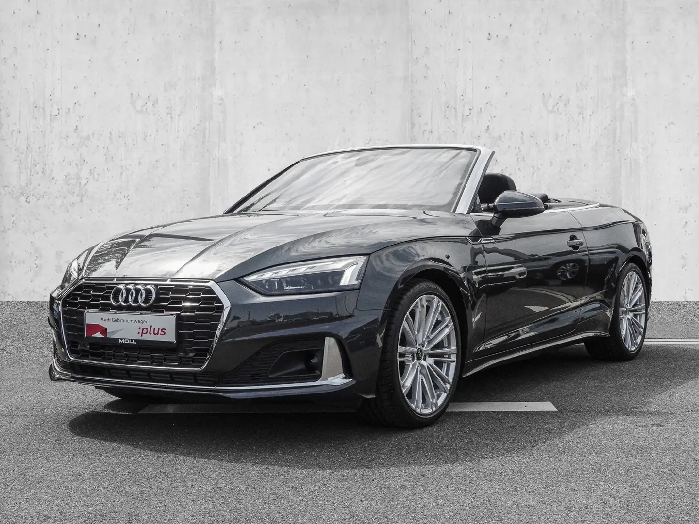 Audi A5 Cabriolet 35 TFSI S tronic advanced (AHK) ACC Zwart - 2