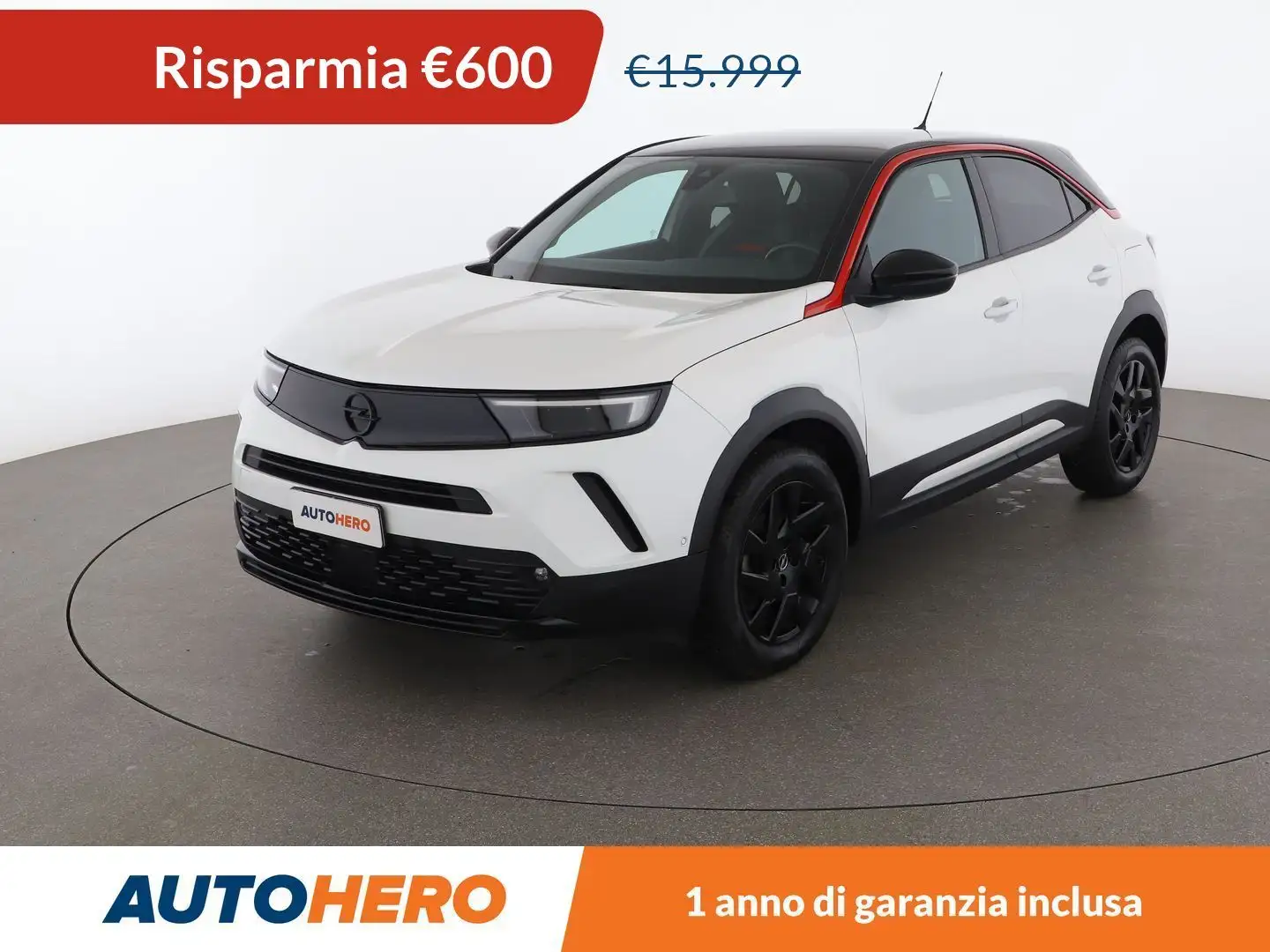 Opel Mokka X 1.2 Turbo GS Line 130 CV Alb - 1